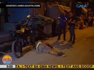 UB: Barangay tanod, patay matapos pagbabarilin ng riding in tandem sa QC