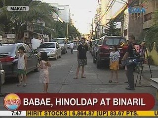 UB: Babae, hinoldap at binaril sa Makati