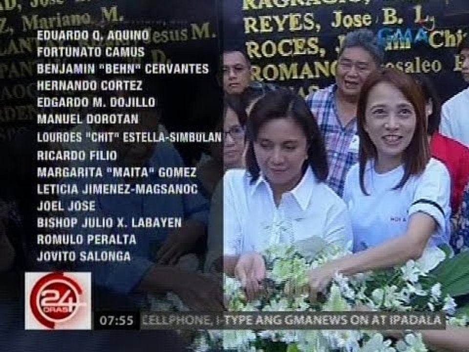Vice President Leni Robredo, pinangunahan ang pagkilala sa 19 bagong bayani sa Roster of Heroes