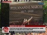 24 Oras: Puntod ni Dating Pangulong Marcos sa LNMB, bukas sa publiko mula 8am-5pm