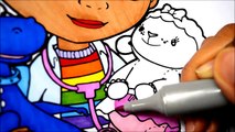 Disney Junior Doc McStuffins Coloring Book Pages For Kids Pet Vet Fun Art Learning Brilliant Color