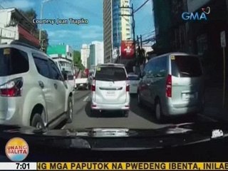UB: Ilang pasaway na motorista, nakunan ng dashcam