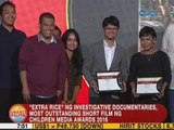 'Extra Rice' ng Investigative Documentaries, pinarangalan sa Children Media Awards 2016