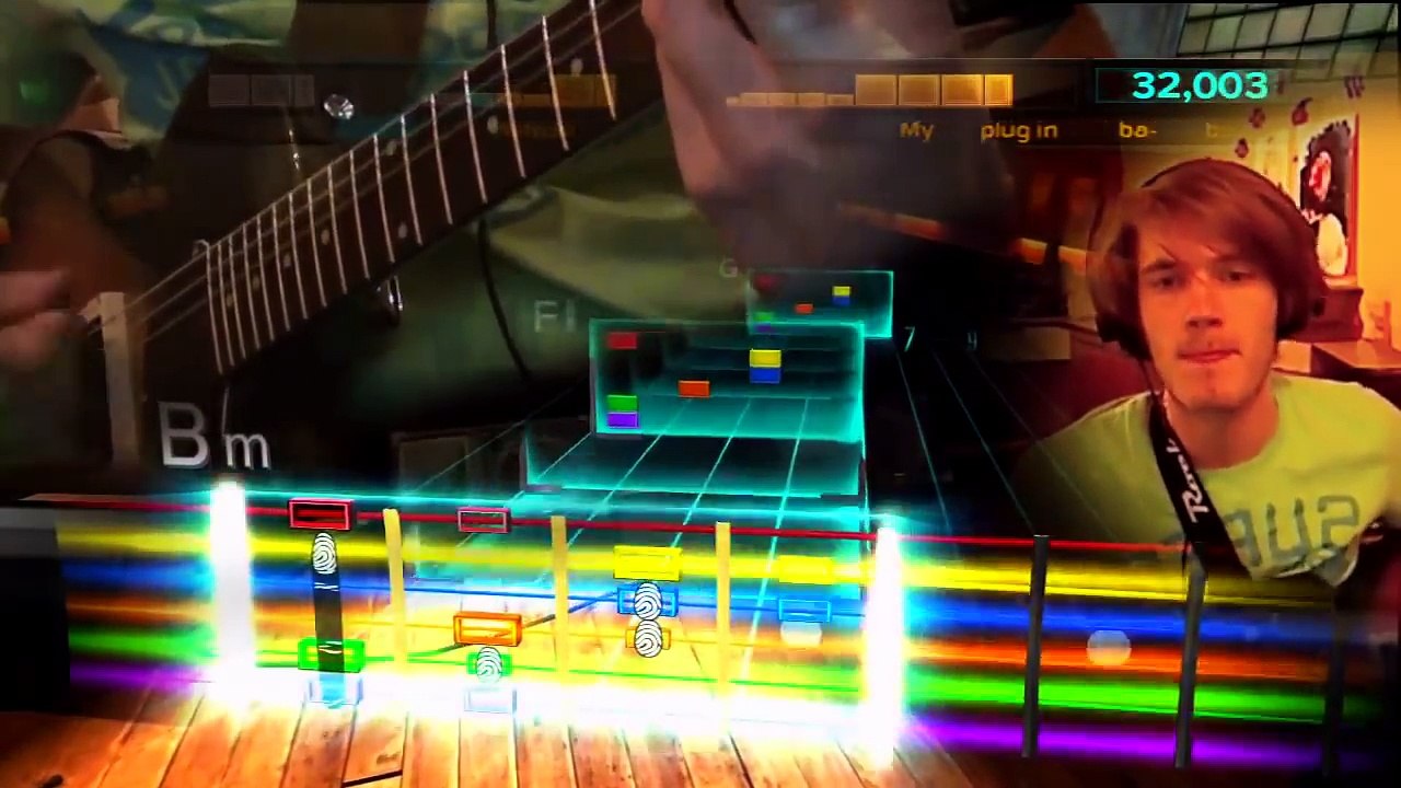 Pewds Tries To Play  Muse - Plug In Baby (Rocksmith)
