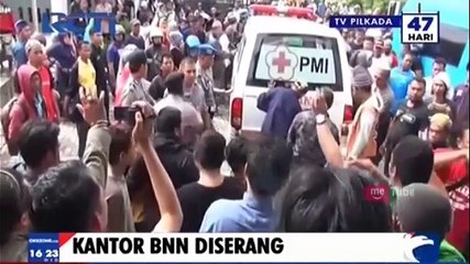 Kantor BNN Kaltim Dirusak Massa