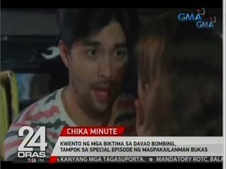 24 Oras: Kwento ng mga biktima sa Davao bombing,   tampok sa special episode ng Magpakailanman bukas
