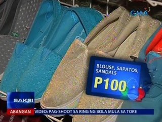 Saksi: Mga murang panregalo na mabibili sa mga   bangketa, patok sa mga mamimili