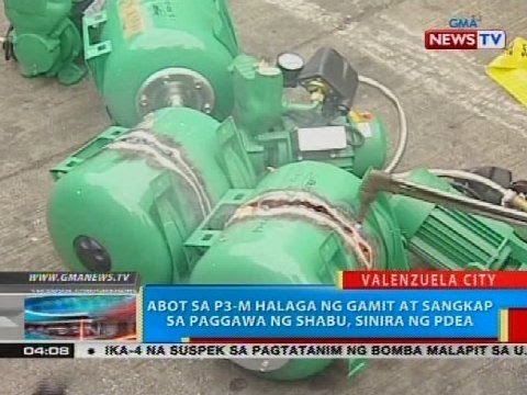 Abot sa P3-M halaga ng gamit at sangkap sa paggawa ng shabu, sinira ng PDEA