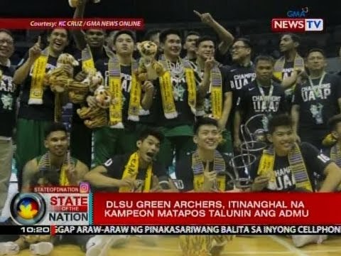 SONA: DLSU Green Archers, itinanghal na kampeon matapos talunin ang ADMU