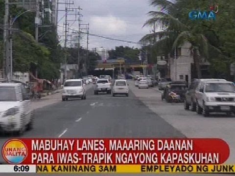 UB: Mabuhay lanes, maaaring daanan para iwas-trapik ngayong Kapaskuhan
