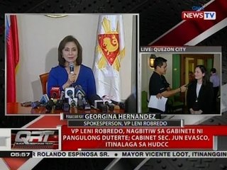 QRT: Panayam kay Georgina Hernandez, spokesperson, VP Leni Robredo