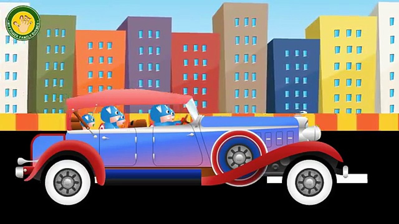 Finger Family Collection|Captain America Vs IronMan America Finger Family & SpidermanVsHulk F