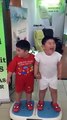 MUST Watch!! CUT Chubby Kids Enjoying Vibrates