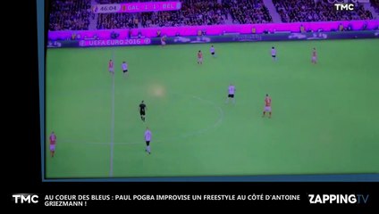 Au cœur des Bleus : Paul Pogba improvise un rap face à Antoine Griezmann