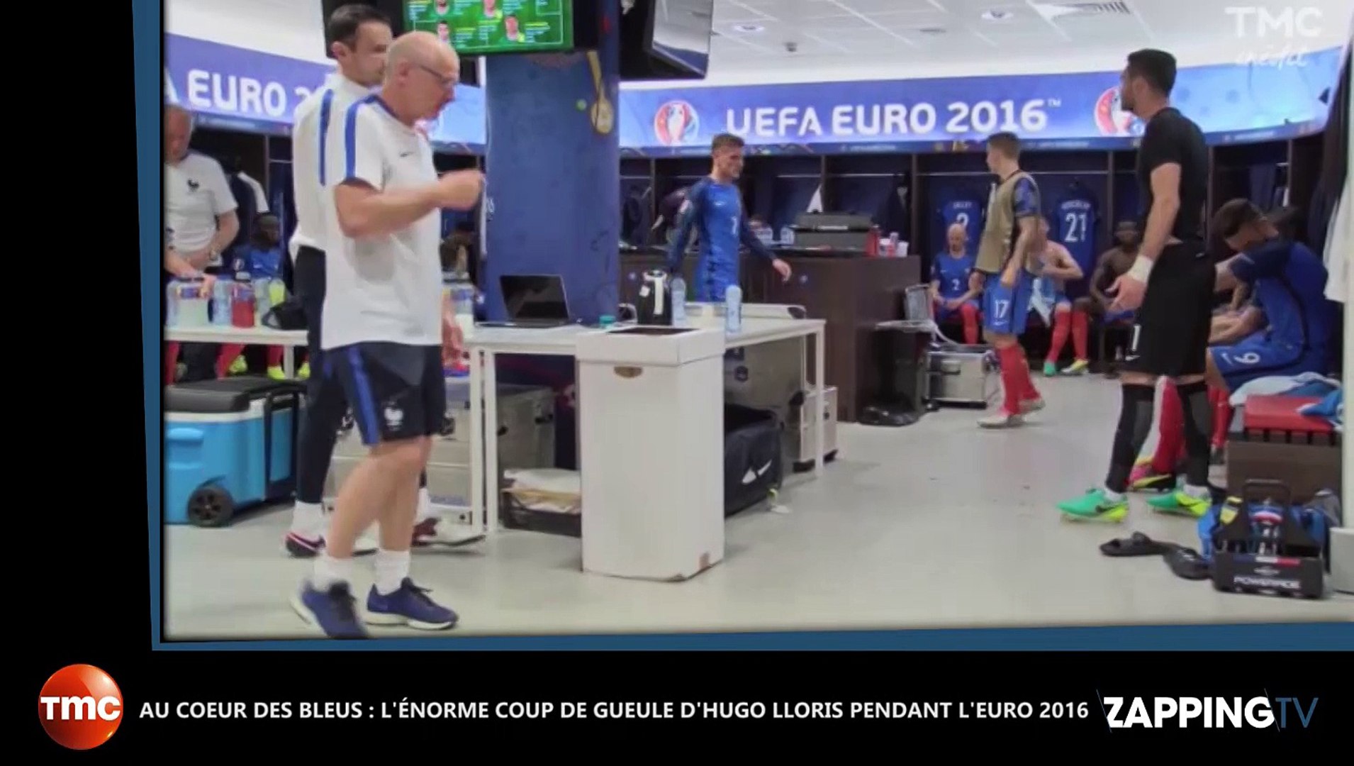 Au cœur des Bleus - Euro 2016 : L'énorme coup de gueule d'Hugo Lloris  pendant France-Irlande - Vidéo Dailymotion