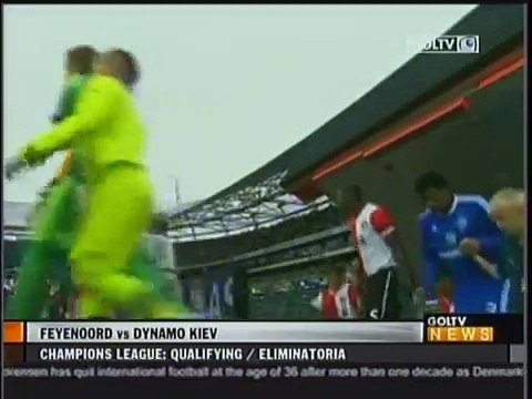 07.08.2012 - 2012-2013 UEFA Champions League 3rd Qualifying Round 2nd Leg Feyenoord 0-1 Dinamo Kiev