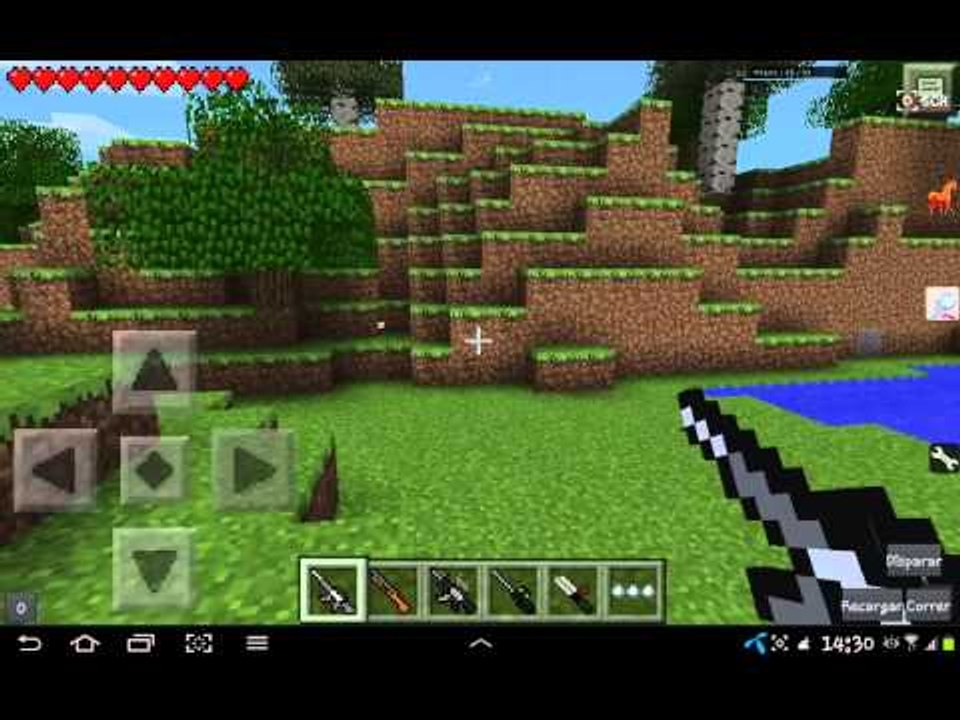 Minecraft pe : Mod ปืน