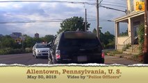 Police chase Dashcam video shows violent arrest, Pennsylvania