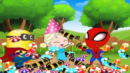 Happy Birthday SuperHero | Nursery Rhymes Songs For Children | SuperHero Songs [ Video 4K ]