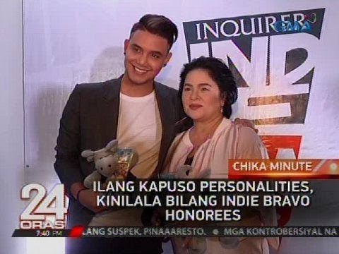 24 Oras: Ilang Kapuso personalities, kinilala bilang Indie Bravo honorees
