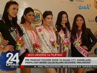 Pre-pageant fashion show sa Davao City, kanselado; pagpili kay Rene Salud bilang designer, inalmahan