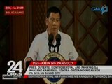 Pres. Duterte, kontrobersyal ang pahayag sa kanyang kampanya kontra-droga noong mayor pa siya