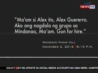 SONA: Real estate agent, tinangkang perahan ng tumawag sa kanyang gun-for-hire group member