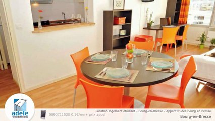 Location logement étudiant - Bourg-en-Bresse - Appart'Etudes Bourg en Bresse