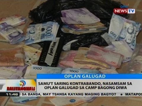 Samu't saring kontrabando, nasamsam sa Oplan Galugad sa Camp Bagong Diwa