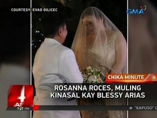 24 Oras: Rosanna Roces, muling kinasal kay Blessy Arias