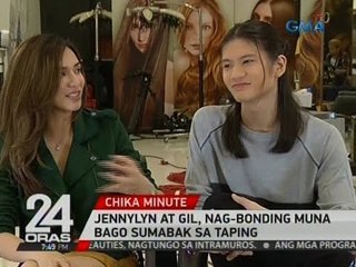 24 Oras: Jennylyn Mercado at Gil Cuerva, nag- taping na para sa "My Love From The Star"