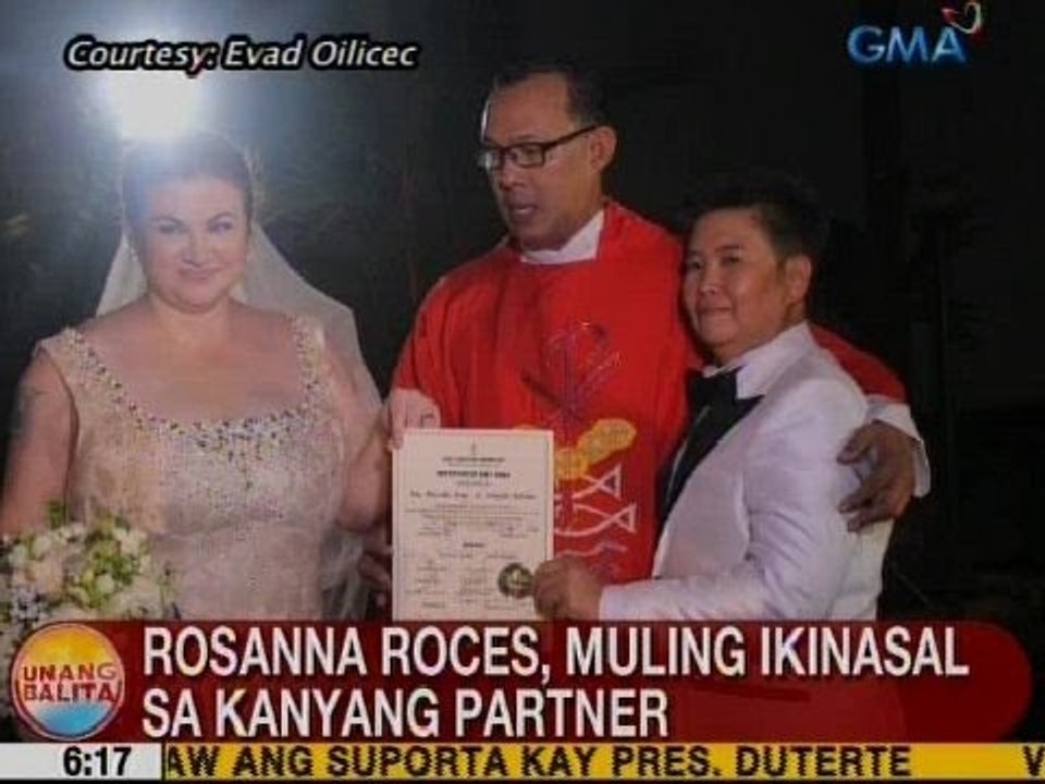 UB: Rosanna Roces, muling ikinasal sa kanyang partner - video Dailymotion