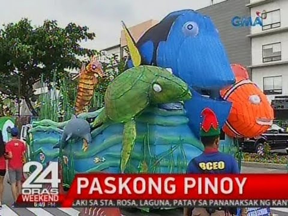 24 Oras: Makukulay na floats, bumida sa Paskotitap