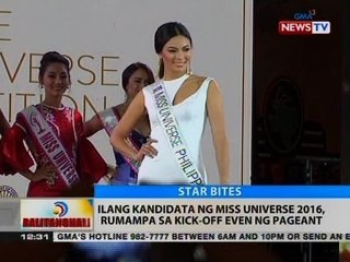 BT: Ilang kandidata ng Miss Universe 2016, rumampa sa kick-off event ng pageant