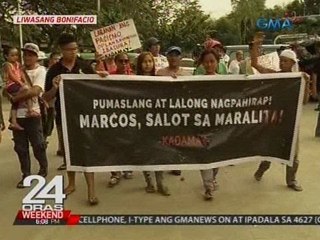 24 Oras: Kabi-kabilang protesta, inilunsad ng mga nagsusulong sa karapatang pantao