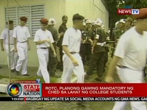 ROTC, planong gawing mandatory ng CHED sa lahat ng college students