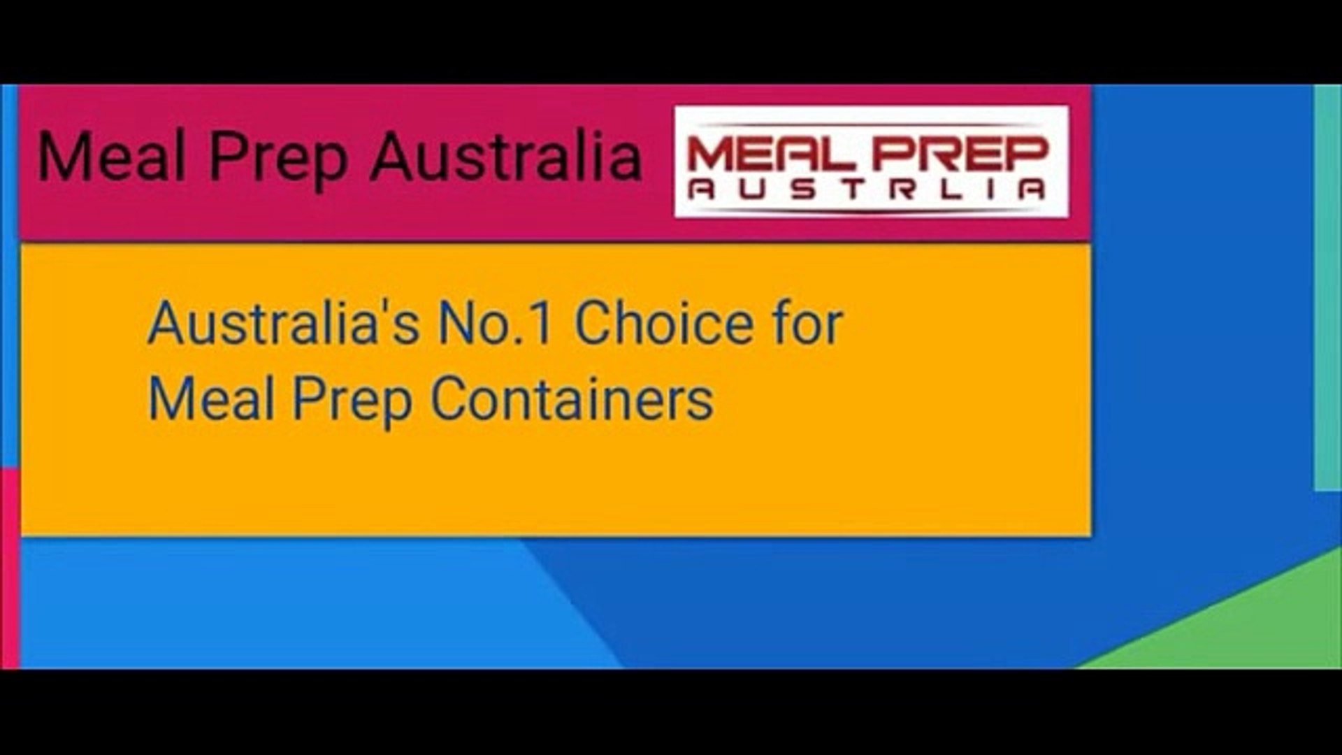 Meal Prep  - Meal Prep Containers Australia