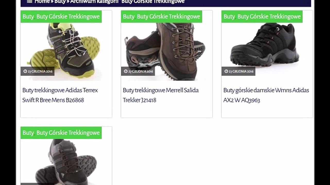 Buty Trekkingowe, górskie - sklep internetowy outlet