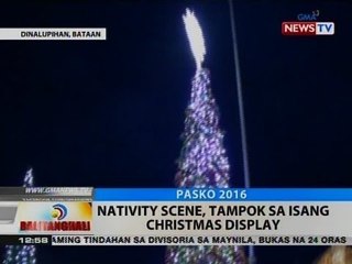 BT: Nativity scene, tampok sa isang Christmas display