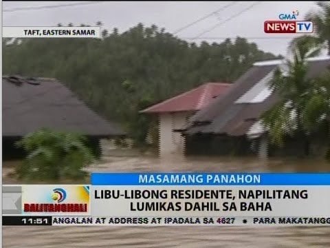 BT: Libu-libong residente, napilitang lumikas dahil sa baha