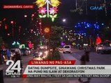 Dating dumpsite, ginawang Christmas park na puno ng ilaw at dekorasyon