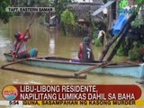 UB: Libu-libong residente, napilitang lumikas dahil sa baha sa Eastern Samar