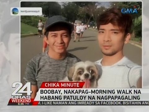 Boobay, nakapag-morning walk na habang patuloy na nagpapagaling