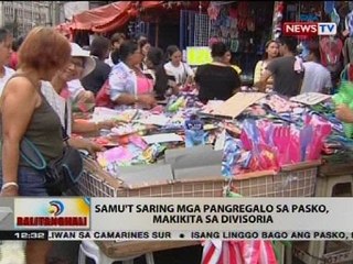 BT: Samu't saring mga pangregalo sa Pasko, makikita sa Divisoria