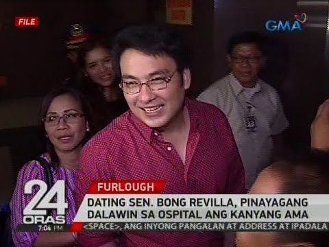 Dating Sen. Bong Revilla, pinayagang dalawin sa ospital ang kanyang ama