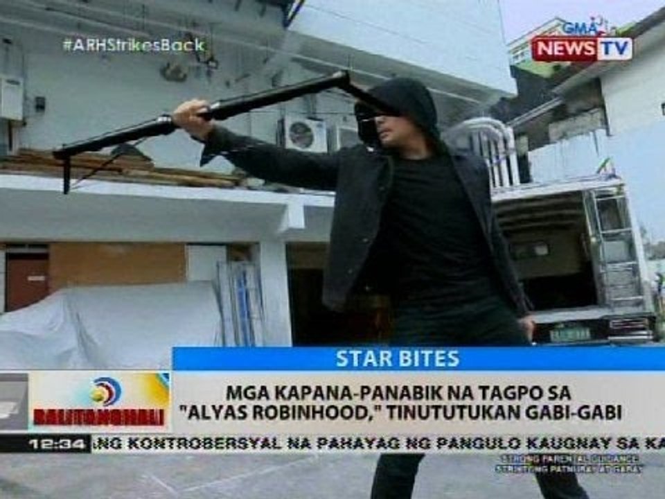 Mga kapana-panabik na tagpo sa 'Alyas Robinhood...