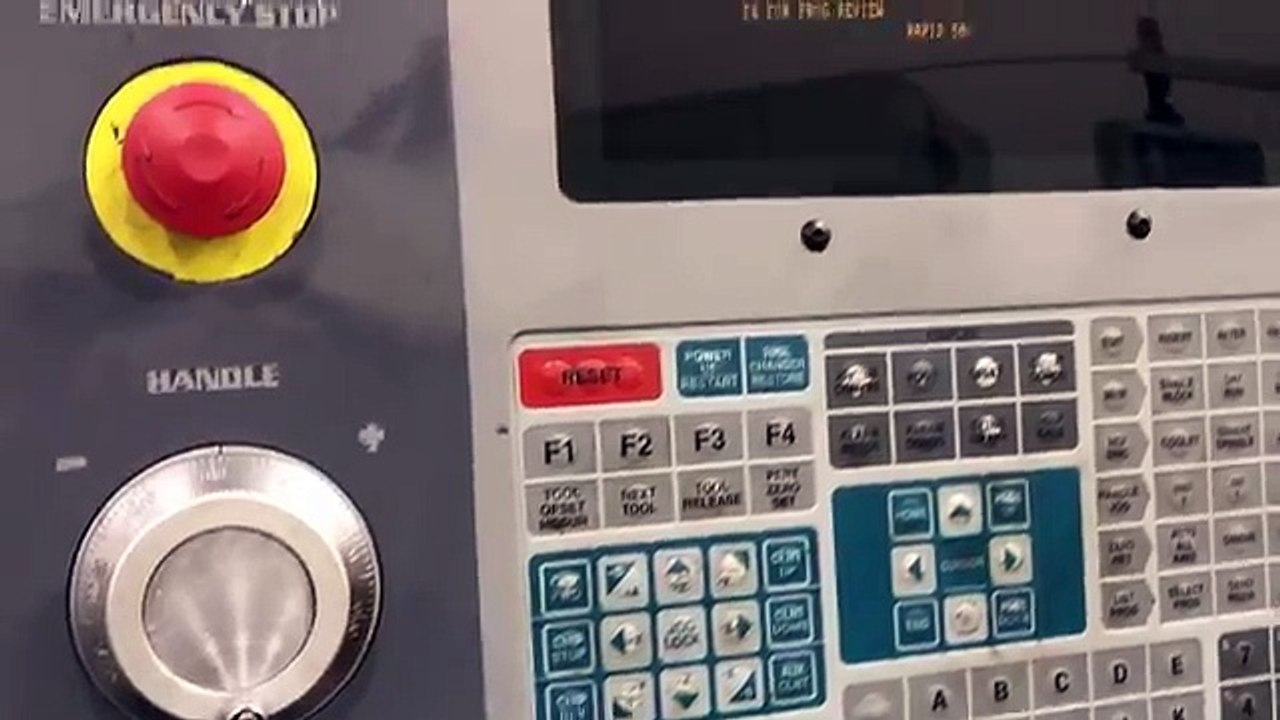 HAAS VF5 VERTICAL MACHINING CENTER 10000 RPM - VF 5 THRU COOLANT 4 AXIS CNC MILL