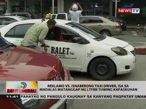 Reklamo vs. isnaberong taxi driver, isa sa madalas matanggap ng LTFRB tuwing Kapaskuhan