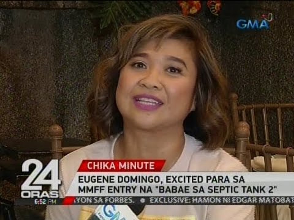 Eugene Domingo, excited para sa MMFF entry na "Babae Sa Septic Tank 2"