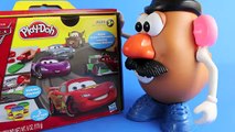 Play Doh Disney Cars Toy with Lightning McQueen and Mater Set Reviewed by Toy Story Mr Potato Head
